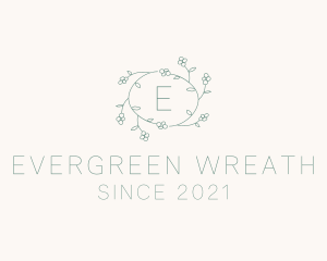 Floral Leaf Vine Decor logo design