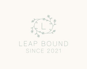 Floral Leaf Vine Decor logo design