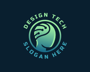 Cyber Tech Mind logo design