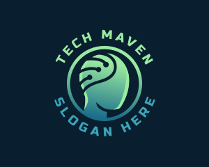 Cyber Tech Mind logo design