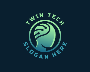 Cyber Tech Mind logo design