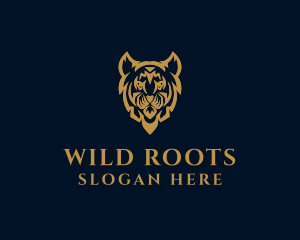 Wild Tiger Zoo logo design