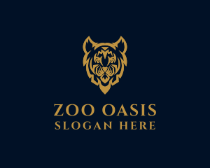 Wild Tiger Zoo logo design