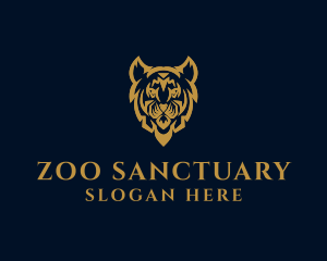 Wild Tiger Zoo logo design