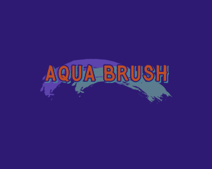 Urban Brush Graffiti logo design