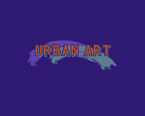 Urban Brush Graffiti logo