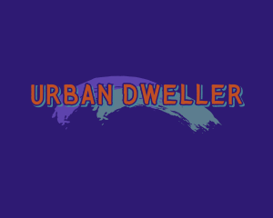 Urban Brush Graffiti logo design