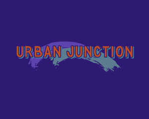 Urban Brush Graffiti logo design