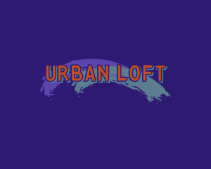 Urban Brush Graffiti logo design