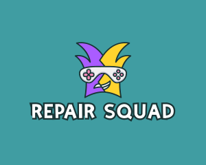 Streaming Squad Character  logo design