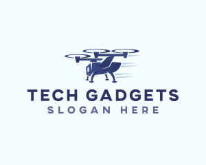 Drone Camera Gadget logo design