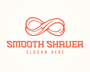 Abstract Modern Infinity Symbol logo design