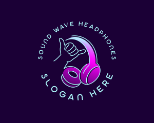 DJ Hand Headphones logo