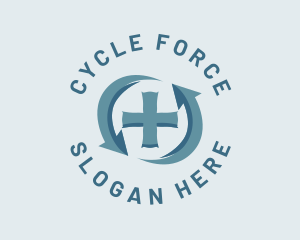 Medical Cross Cycle logo