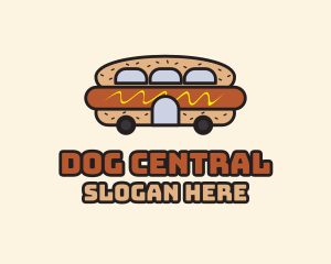 Hot Dog Sandwich Bus logo