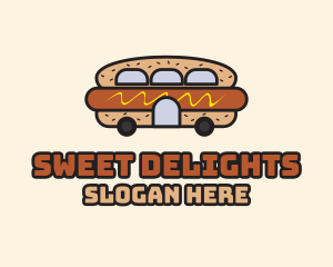Hot Dog Sandwich Bus logo