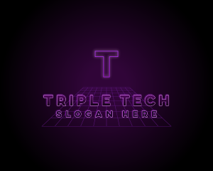 Cyber Tech Streamer logo design