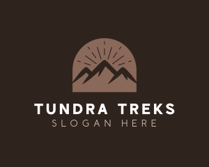 Mountain Peak Adventure logo design