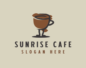 Coffee Cup Cafe logo design