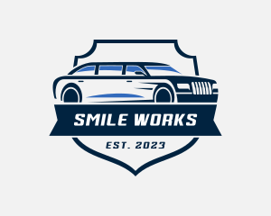 Limousine Vehicle Transportation logo