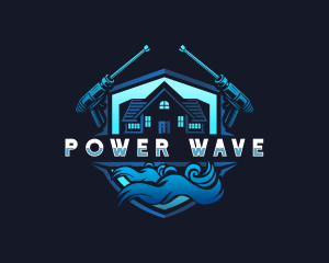 Power Wash Cleaner logo design