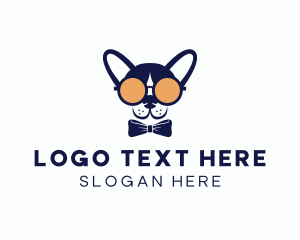 Hipster Dog Accessory logo