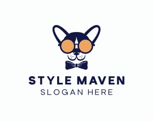 Hipster Dog Accessory logo