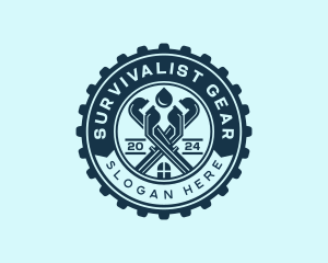 Handyman Plumbing Repair logo design