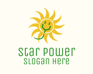 Solar Electrical Power  logo design