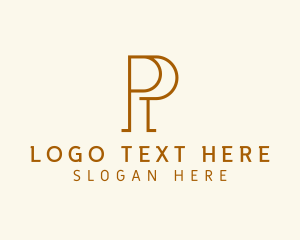 Legal Publishing Firm Letter P logo