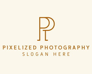 Legal Publishing Firm Letter P logo design