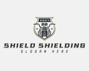 Motorbike Ride Shield logo