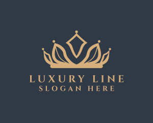 Luxury Tiara Jewelry logo design