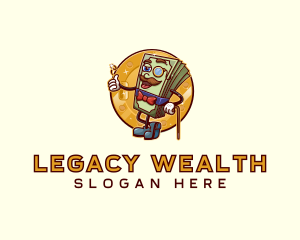 Money Rich Wealth Cash logo design