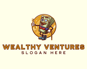 Money Rich Wealth Cash logo design