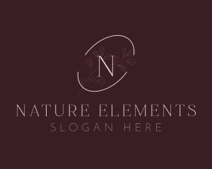 Nature Flower Beauty logo design