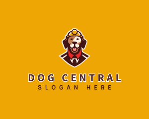 Animal Dog Miner logo design