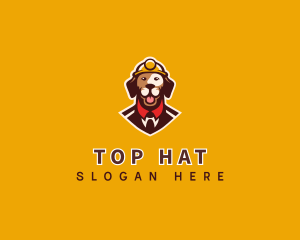 Animal Dog Miner logo design