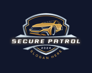 Mechanic Car Shield logo design