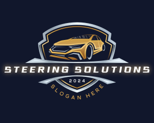 Mechanic Car Shield logo design