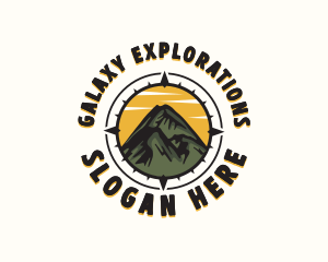 Mountain Navigation Tour logo design