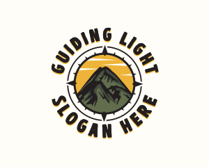 Mountain Navigation Tour logo design