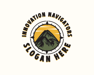 Mountain Navigation Tour logo design