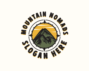 Mountain Navigation Tour logo design