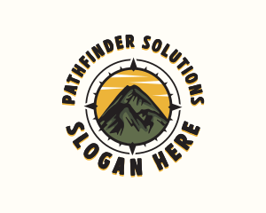 Mountain Navigation Tour logo design