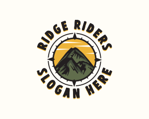 Mountain Navigation Tour logo design