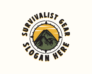 Mountain Navigation Tour logo design