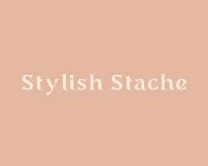 Stylish Business Salon logo design