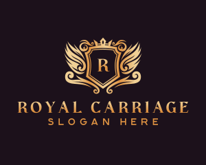 Luxury Royal Shield logo design