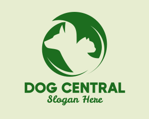 Organic Pet Veterinarian  logo design